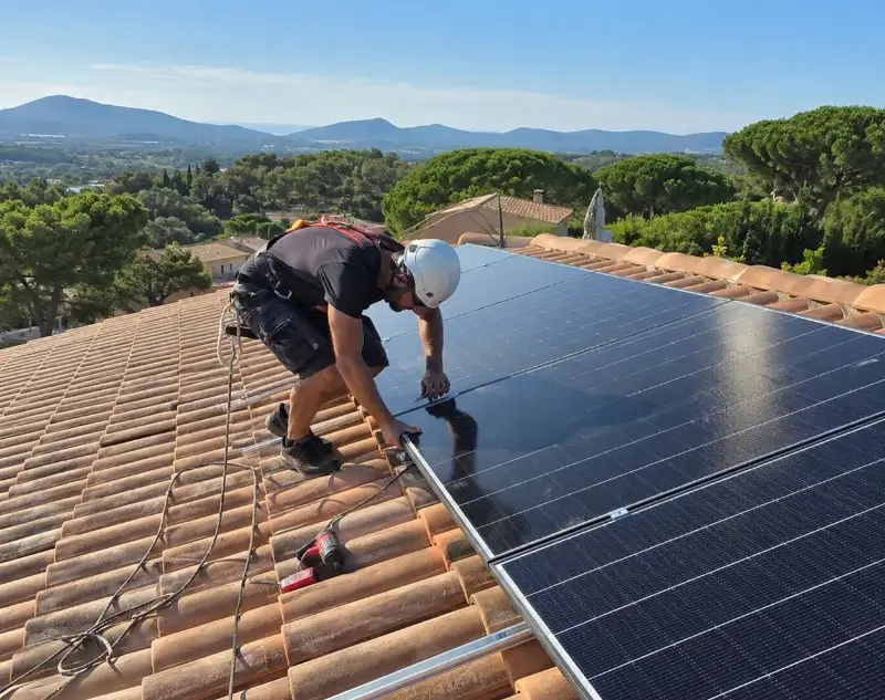 Installateur panneaux solaires Lamure-sur-Azergues — pose photovoltaïque sur toiture