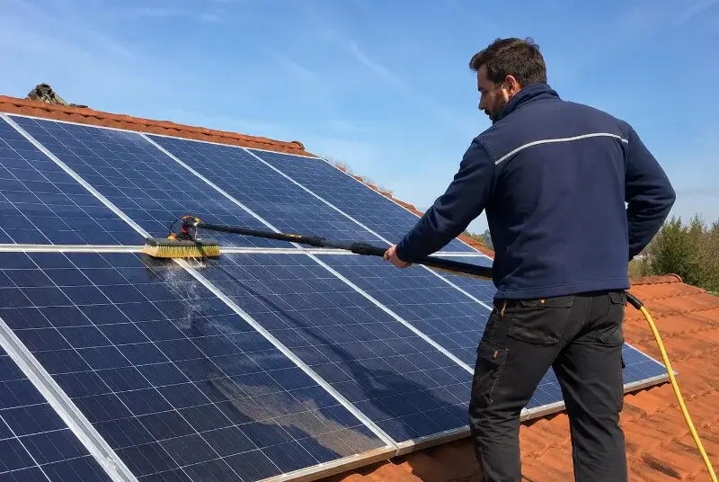 Nettoyage et entretien de panneaux solaires à Lamure-sur-Azergues